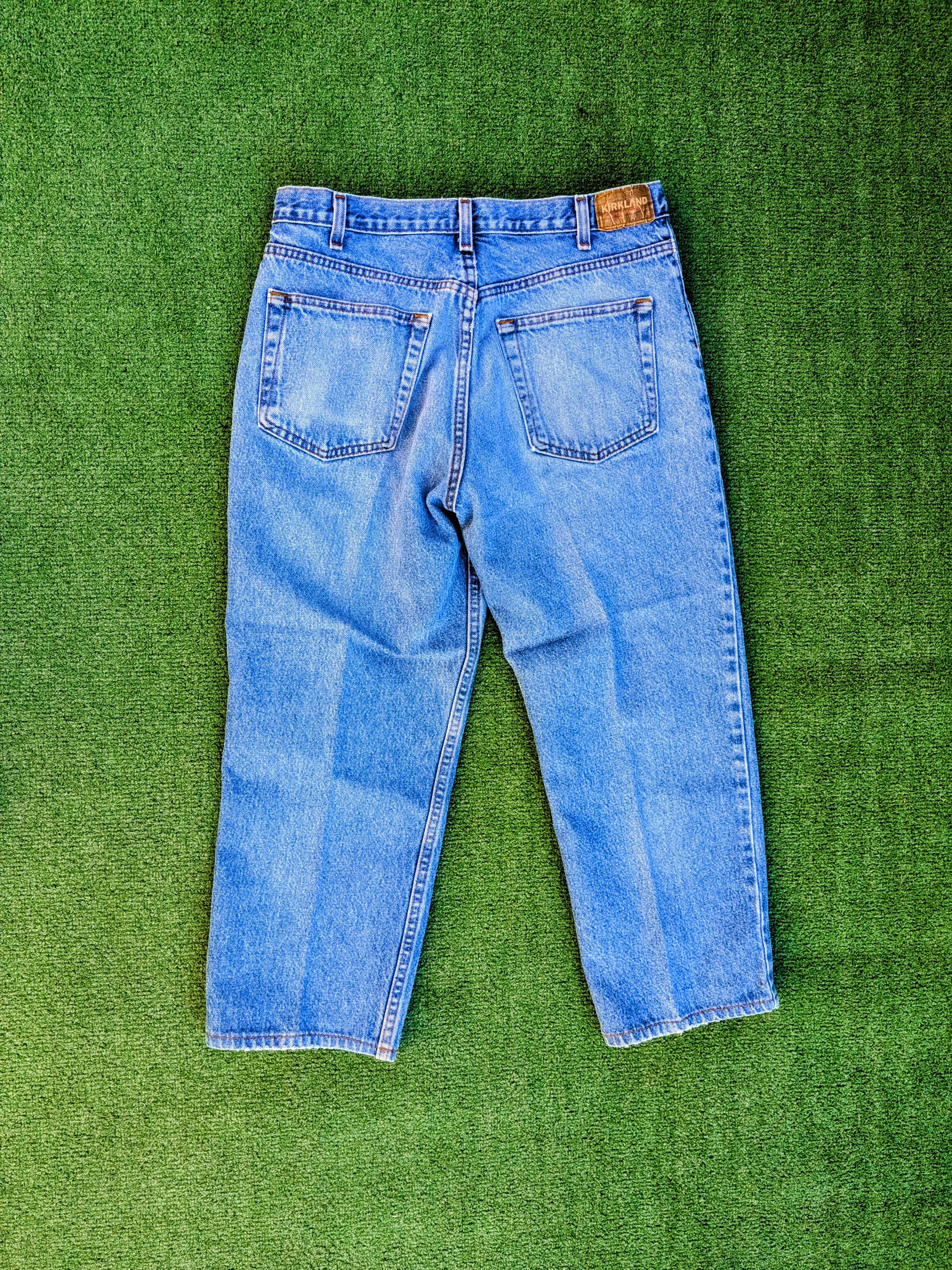 Kirkland Signature Kirkland Signature Standard Cotton 5-Pocket Blue Jeans EUC Size US 32 / EU 48 - 10 Thumbnail