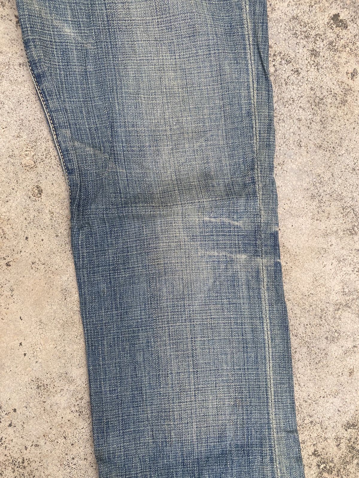 Japanese Brand Flare Jeans Jc Company Distressed Embroidered Skull Bootcut Size US 30 / EU 46 - 6 Thumbnail