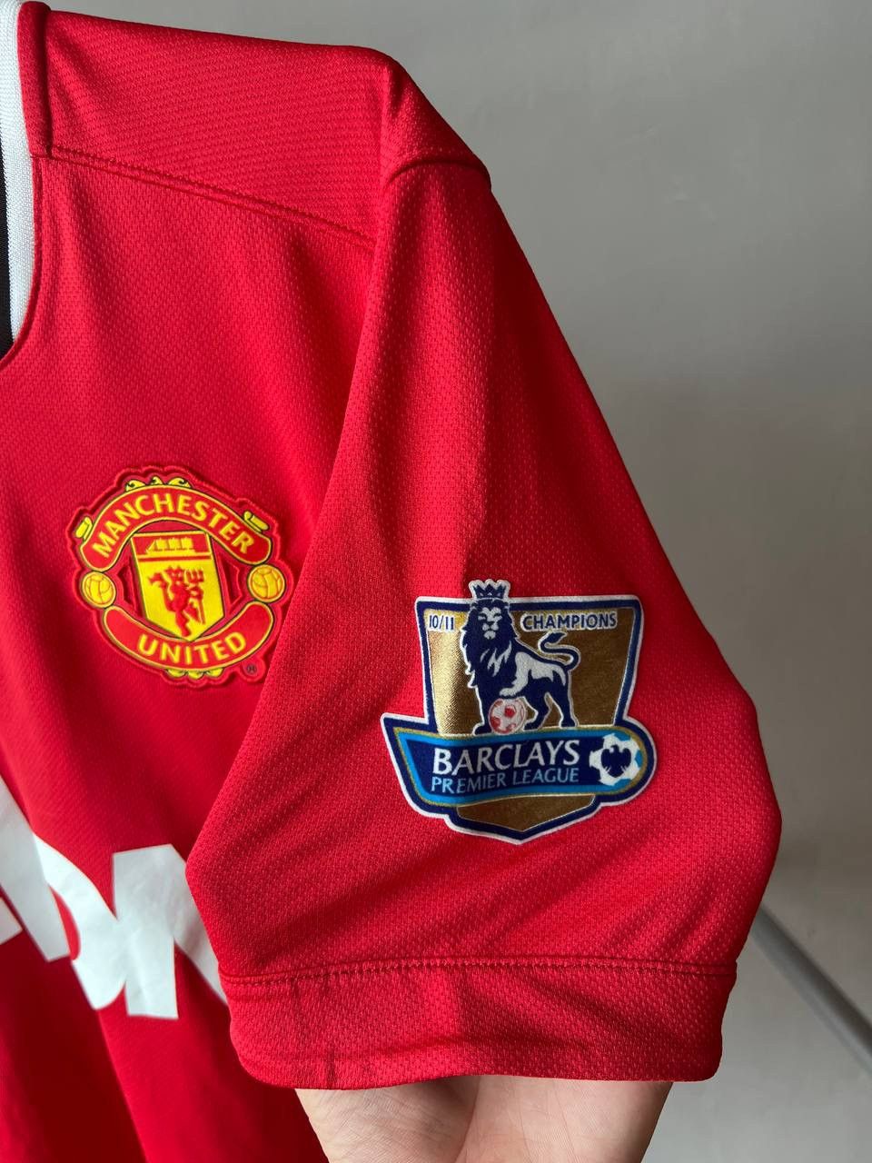 Nike 2010/11 MANCHESTER UNITED #10 ROONEY NIKE HOME SOCCER JERSEY Size US M / EU 48-50 / 2 - 8 Thumbnail