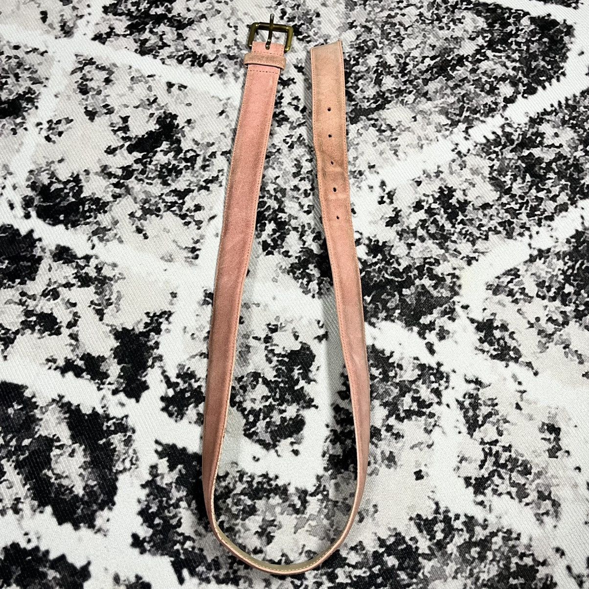 A.P.C. Vintage A.P.C Suede Leather Belt Size ONE SIZE - 5 Thumbnail