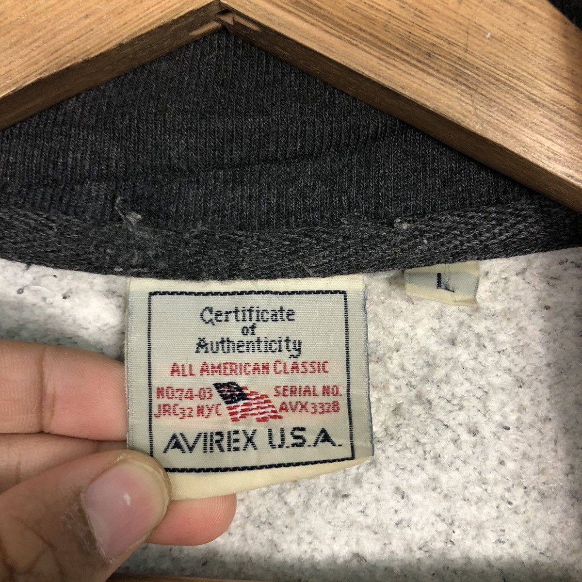 Avirex 📌Vintage Zipper Bomber Jacket Design Avirex Usa Size US L / EU 52-54 / 3 - 19 Thumbnail