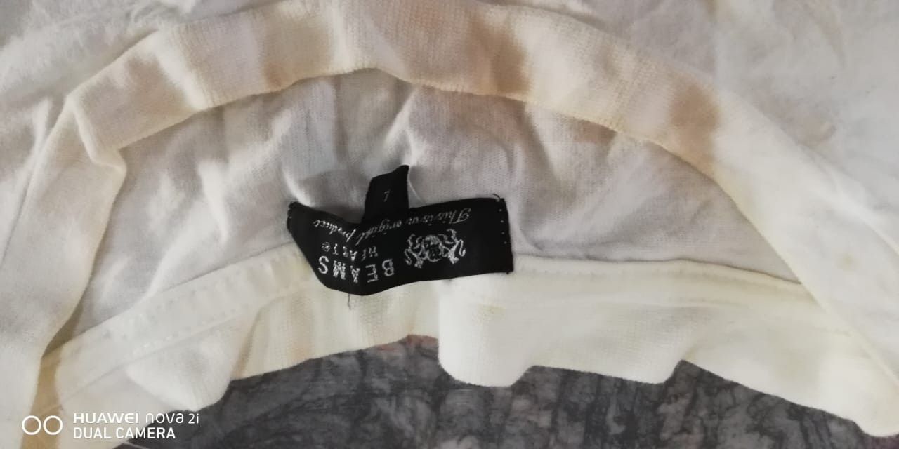 Beams Plus e29 Beams Heart Cotton T-Shirt army pocket Size US L / EU 52-54 / 3 - 8 Thumbnail