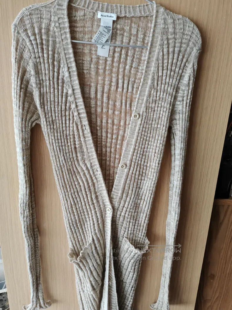 Acne Studios Acne Studios Long Knit Cardigan Size S / US 4 / IT 40 - 1 Thumbnail
