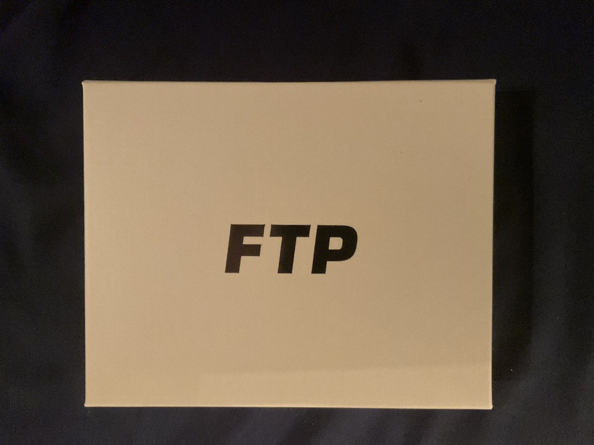 Fuck The Population × Hypebeast FTP Logo Repete Leather Wallet Brown Size ONE SIZE - 3 Thumbnail
