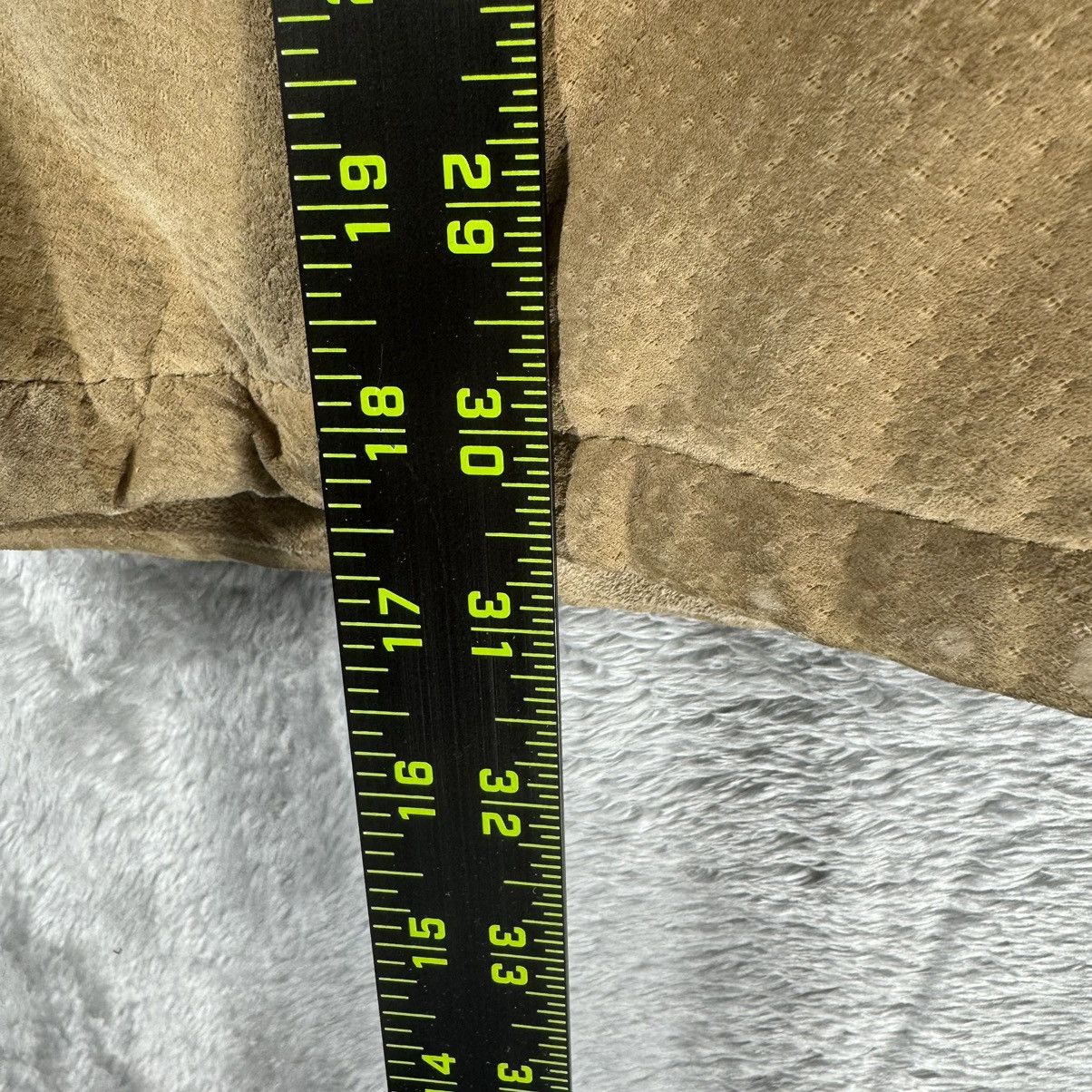 Genuine Leather Vtg 90s Brown Suede Hooded Jacket Size US M / EU 48-50 / 2 - 4 Thumbnail