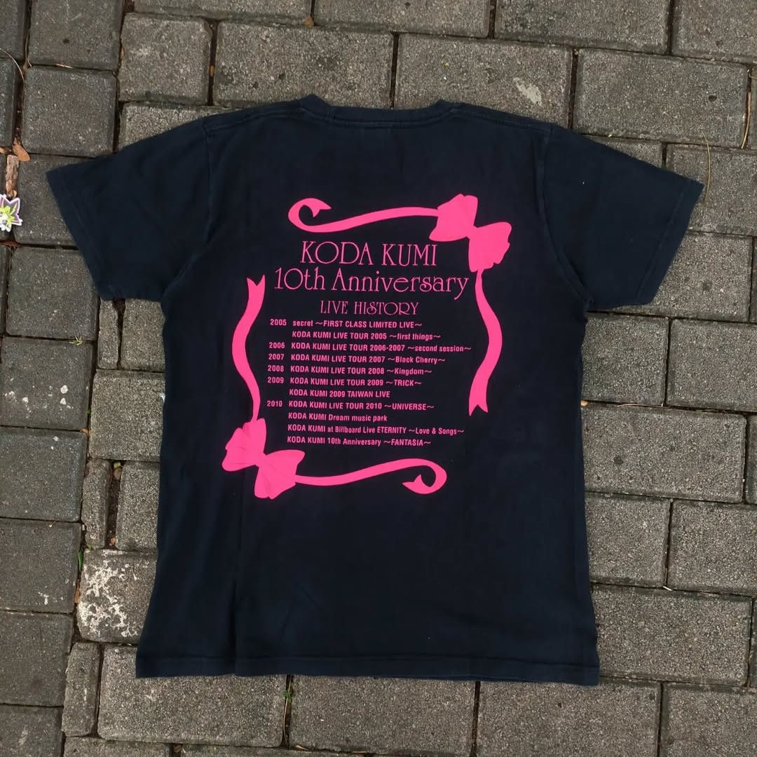 Band Tees Koda Kumi Japanese Singer 10th Anniversary Tee Size US L / EU 52-54 / 3 - 3 Thumbnail