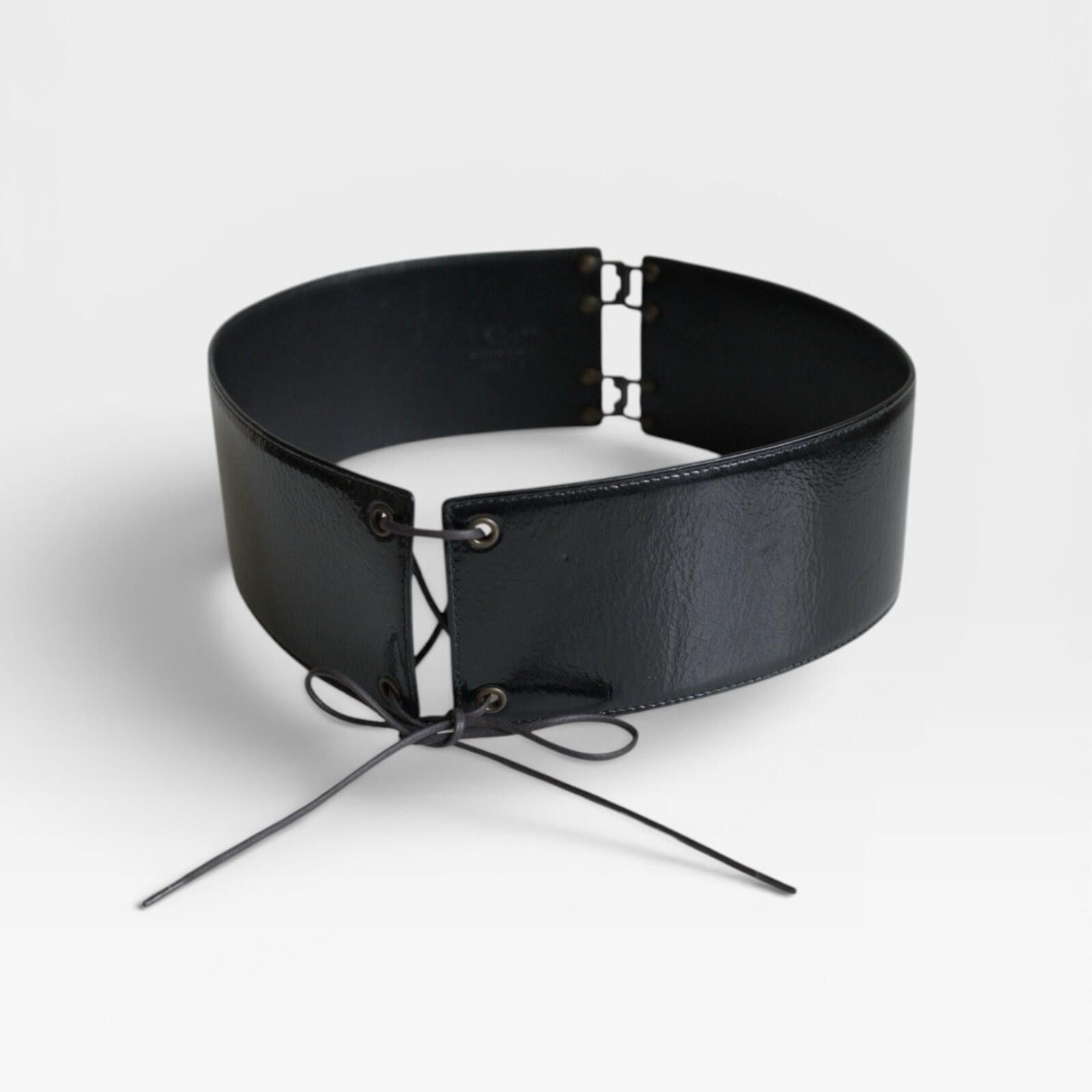 Saint Laurent Paris 2000s Yves Saint Laurent by Tom Ford Corset Waist Belt Size ONE SIZE - 1 Thumbnail