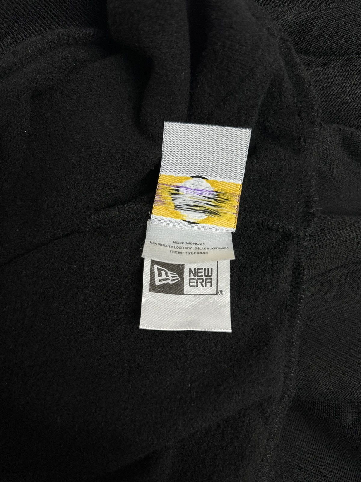 NBA New Era LA Lakers Camo Print Basketball NBA Black Hoodie Size US L / EU 52-54 / 3 - 10 Thumbnail