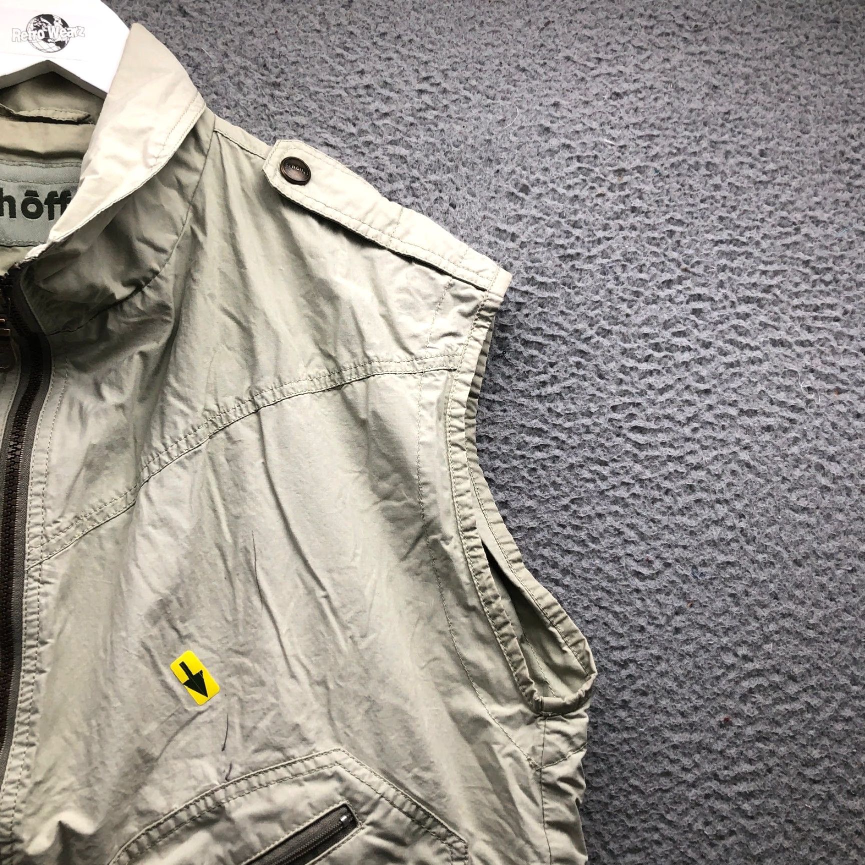 Vintage VINTAGE Schöffel Gibson 7110 Gilet Utility Vest Jacket Mens XL Beige Size US XL / EU 56 / 4 - 5 Thumbnail