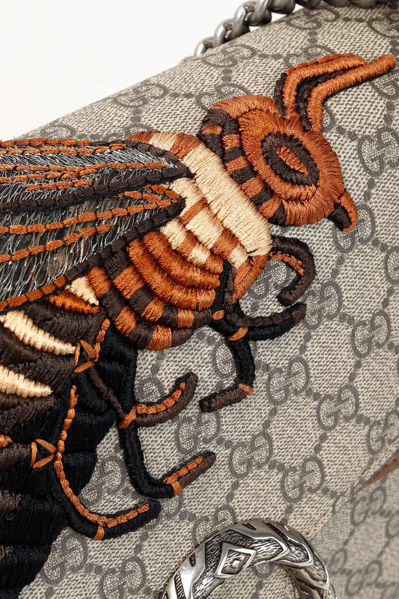 Gucci Gucci Dionysus GG Supreme Monogram Limited Edition Bee Bag Size ONE SIZE - 11 Thumbnail