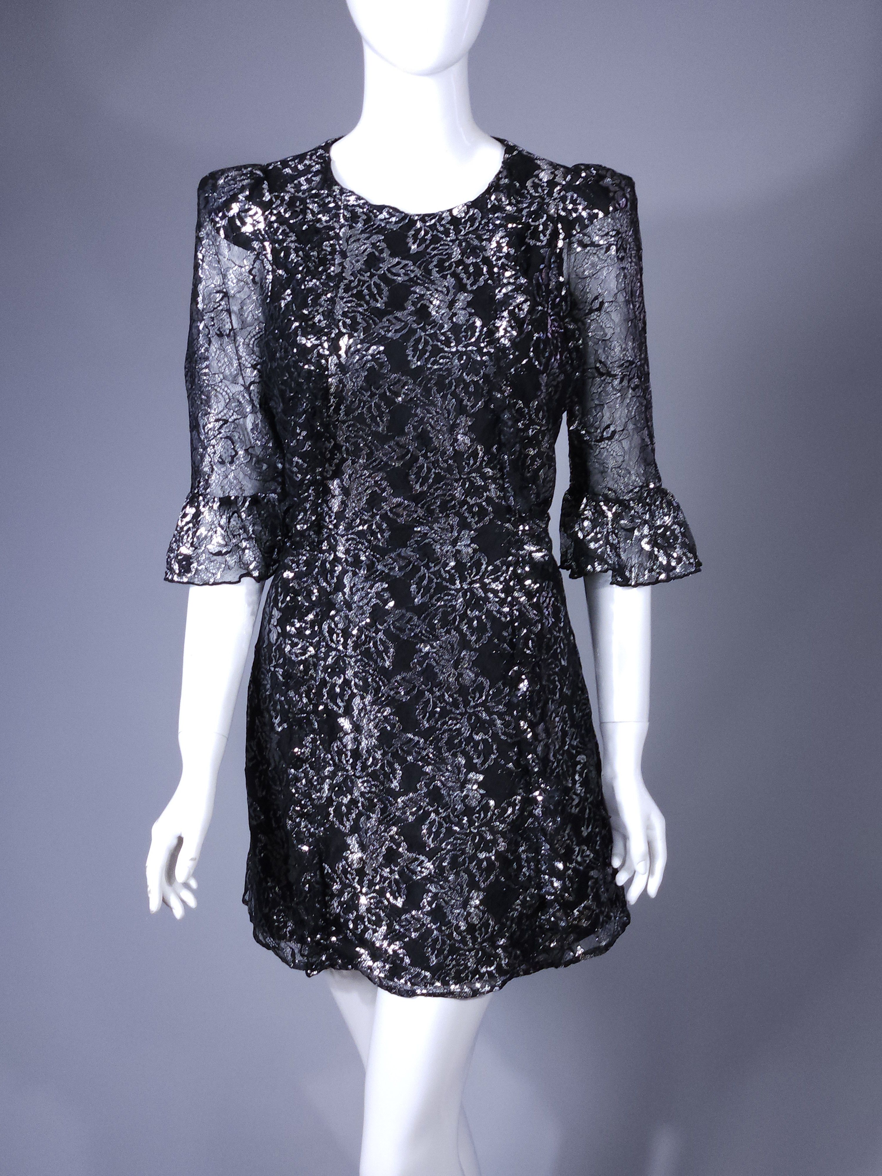 H&M × The Vampire's Wife H&M The Vampire's Wife Mystique Dress Lace Dress Gothic Size M / US 6-8 / IT 42-44 - 1 Thumbnail