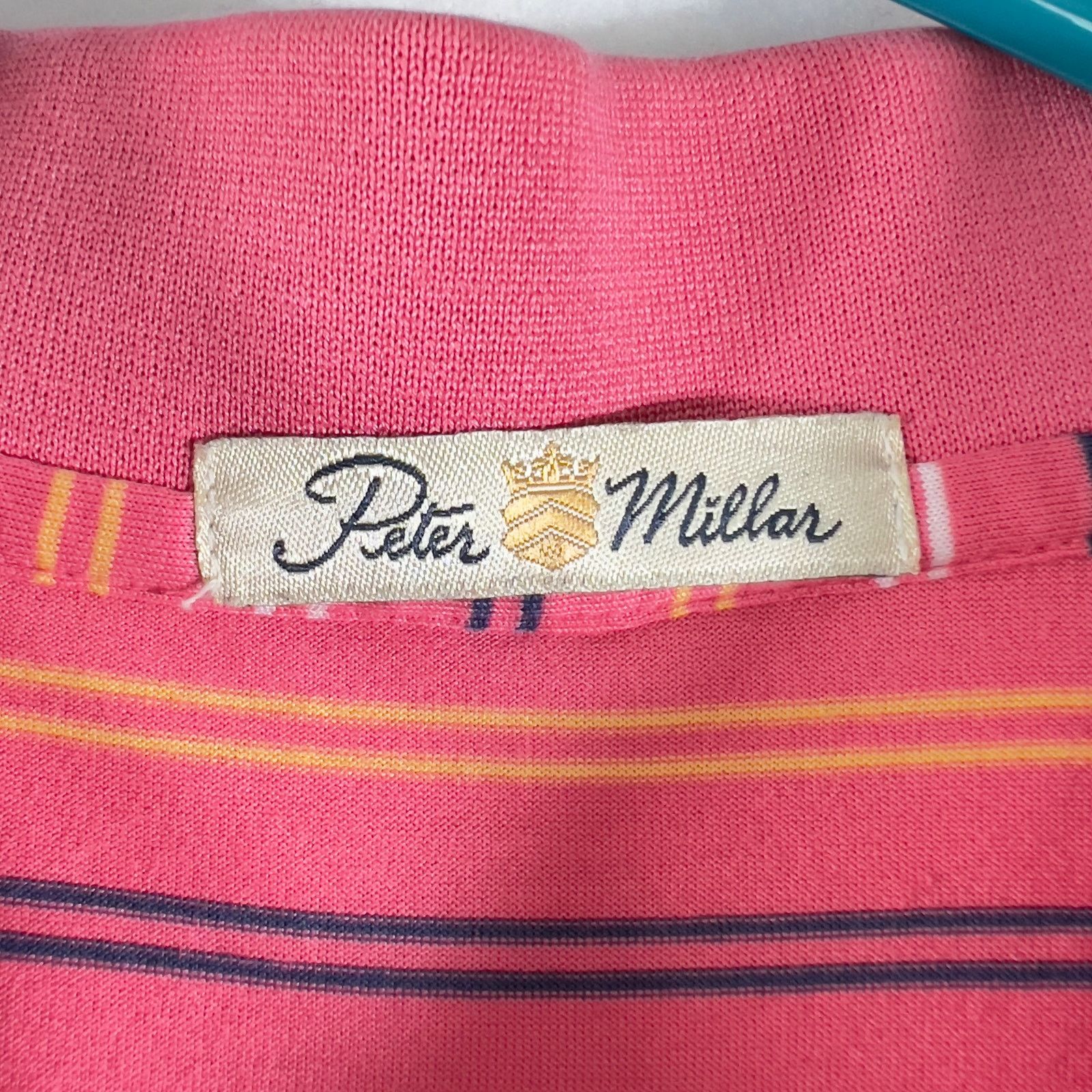 Peter Millar Peter Millar Polo Shirt Double Mercerized Cotton Mens XL Size US XL / EU 56 / 4 - 2 Thumbnail