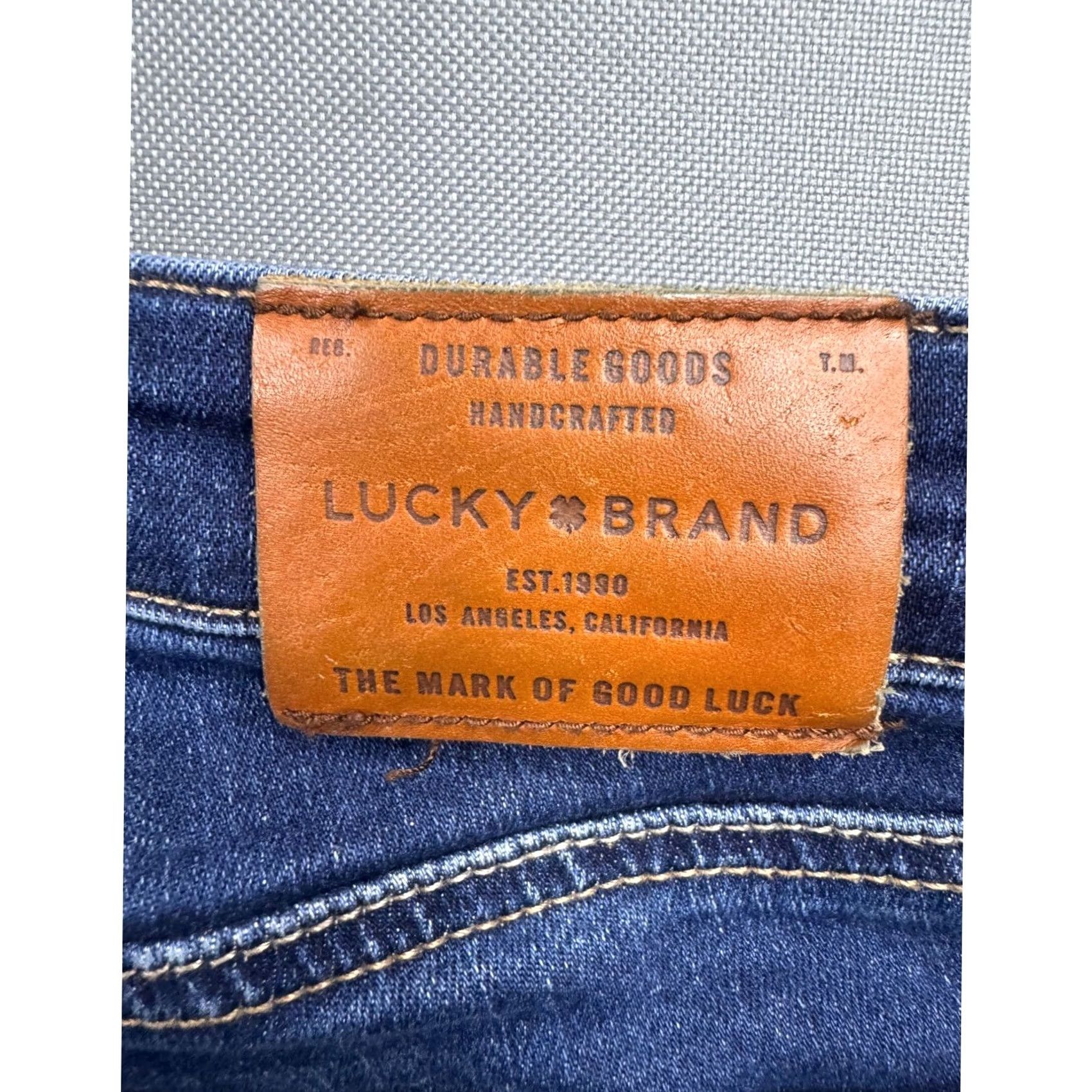 Lucky Brand Lucky Brand Lolita Super Skinny Jeans Women's 26 Dark Wash Blue Denim Pants Size 26" / US 2 / IT 38 - 3 Thumbnail