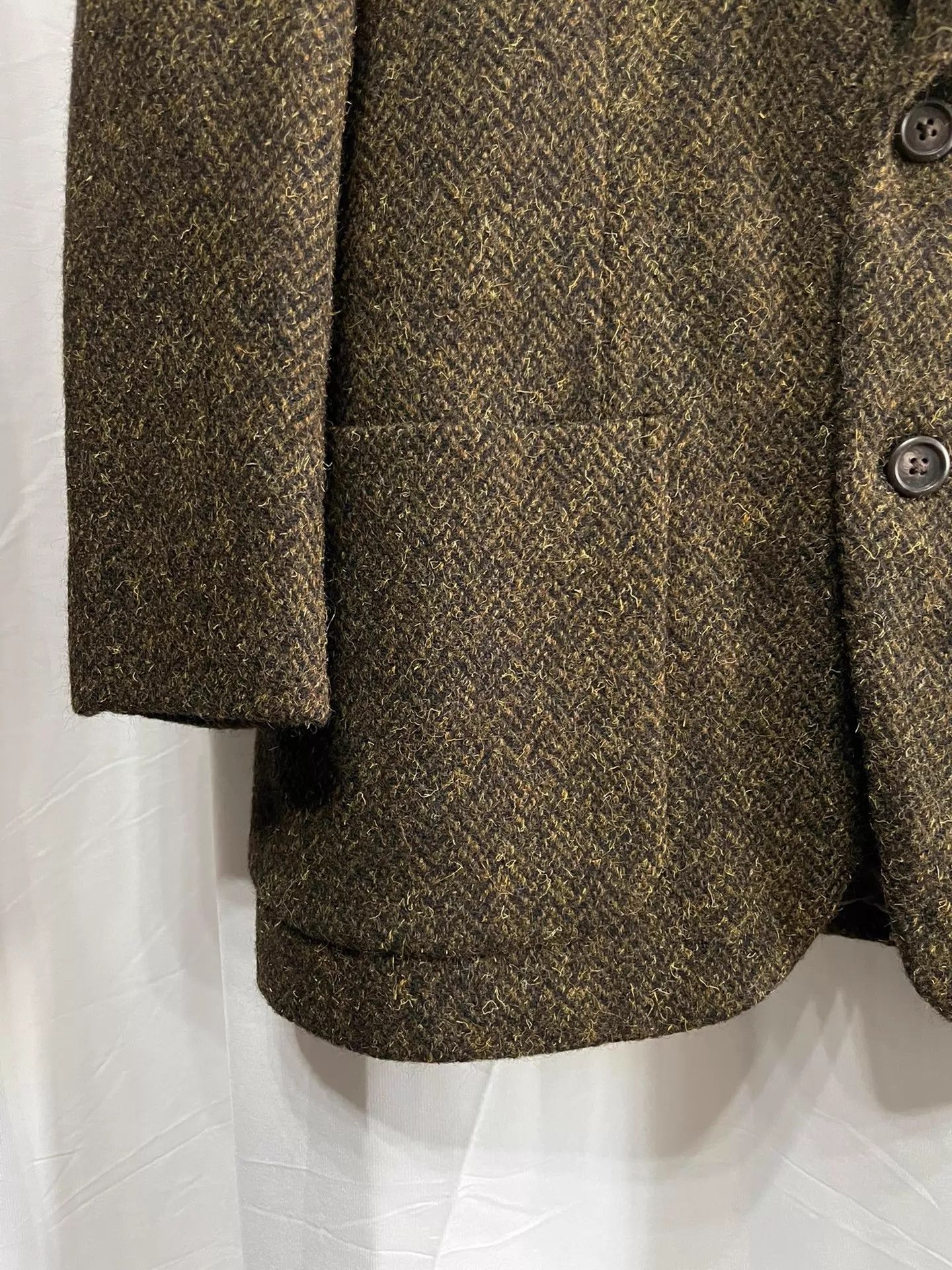 Yohji Yamamoto Yohji Yamamoto Y’s Wool Tweed Jacket M Vintage Unisex Size US M / EU 48-50 / 2 - 5 Thumbnail