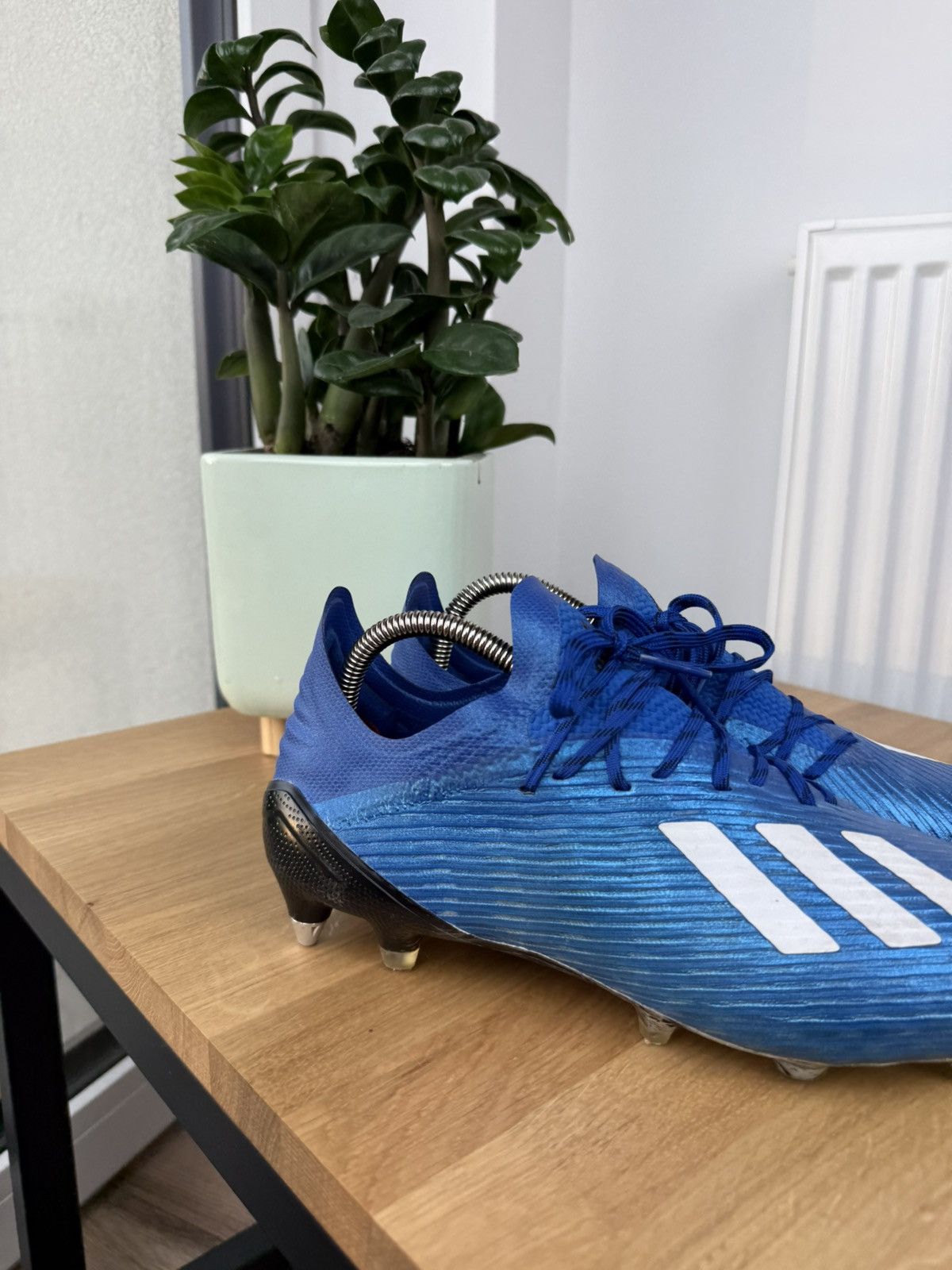 Adidas ADIDAS RARE X 19.1 FG FOOTBALL SOCCER CLEATS TECHFIT BOOTS Size US 8 / EU 41 - 8 Thumbnail