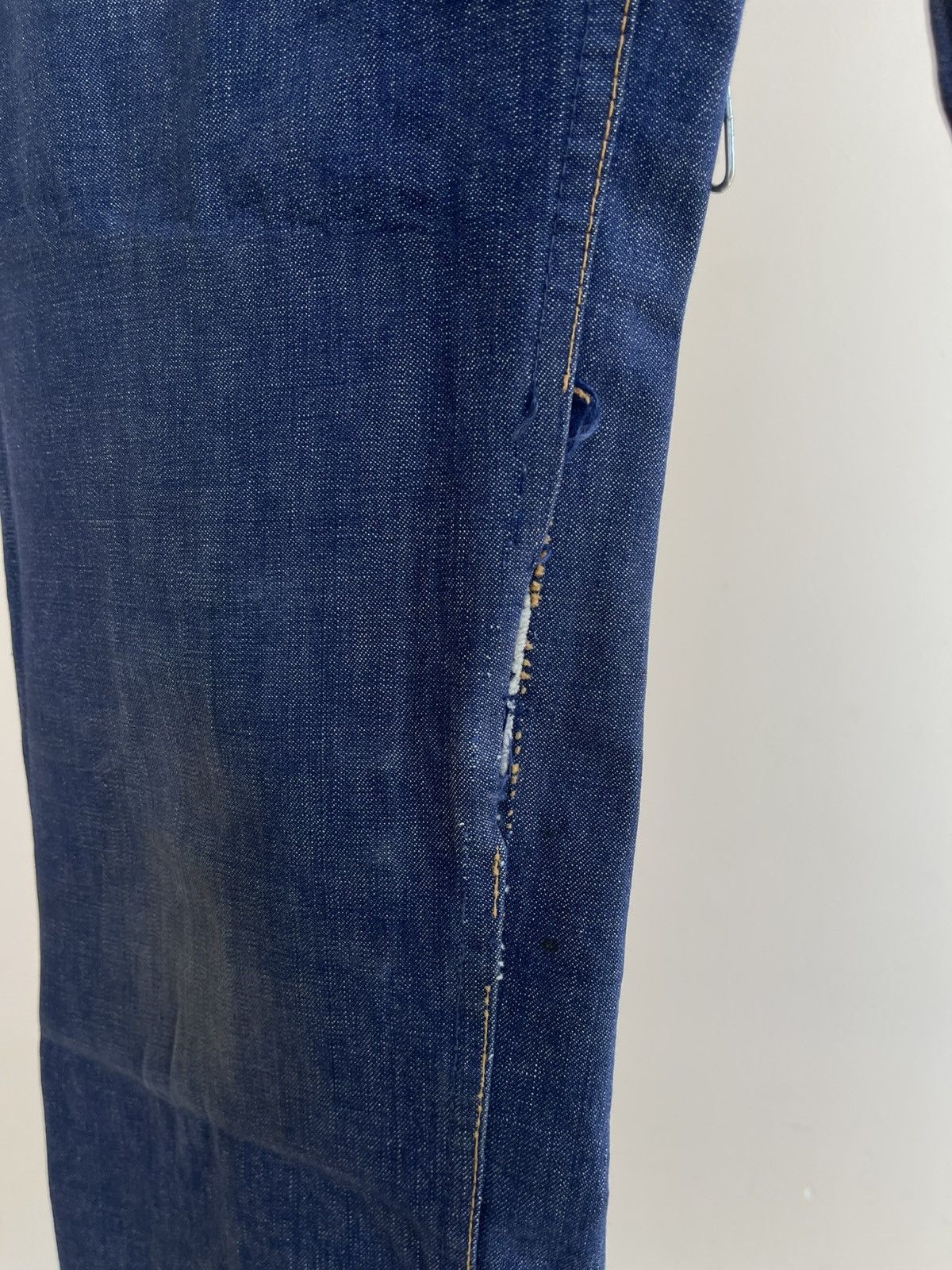 Levi's 6037 Big E Tab Talon Zip Fly Straight Fit Denim Jeans 60s Size 26" / US 2 / IT 38 - 25 Thumbnail