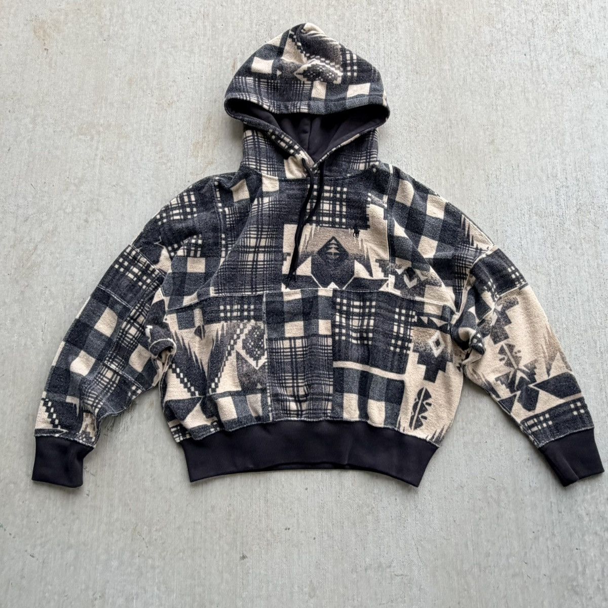 Polo Ralph Lauren Polo Ralph Lauren Hoodie Southwestern Aztec All Over Print Size S / US 4 / IT 40 - 1 Thumbnail