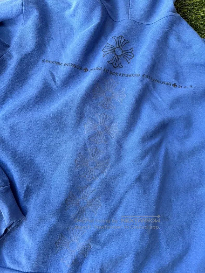 Chrome Hearts CHROME HEARTS Size S Blue hoodie Size US S / EU 44-46 / 1 - 4 Thumbnail