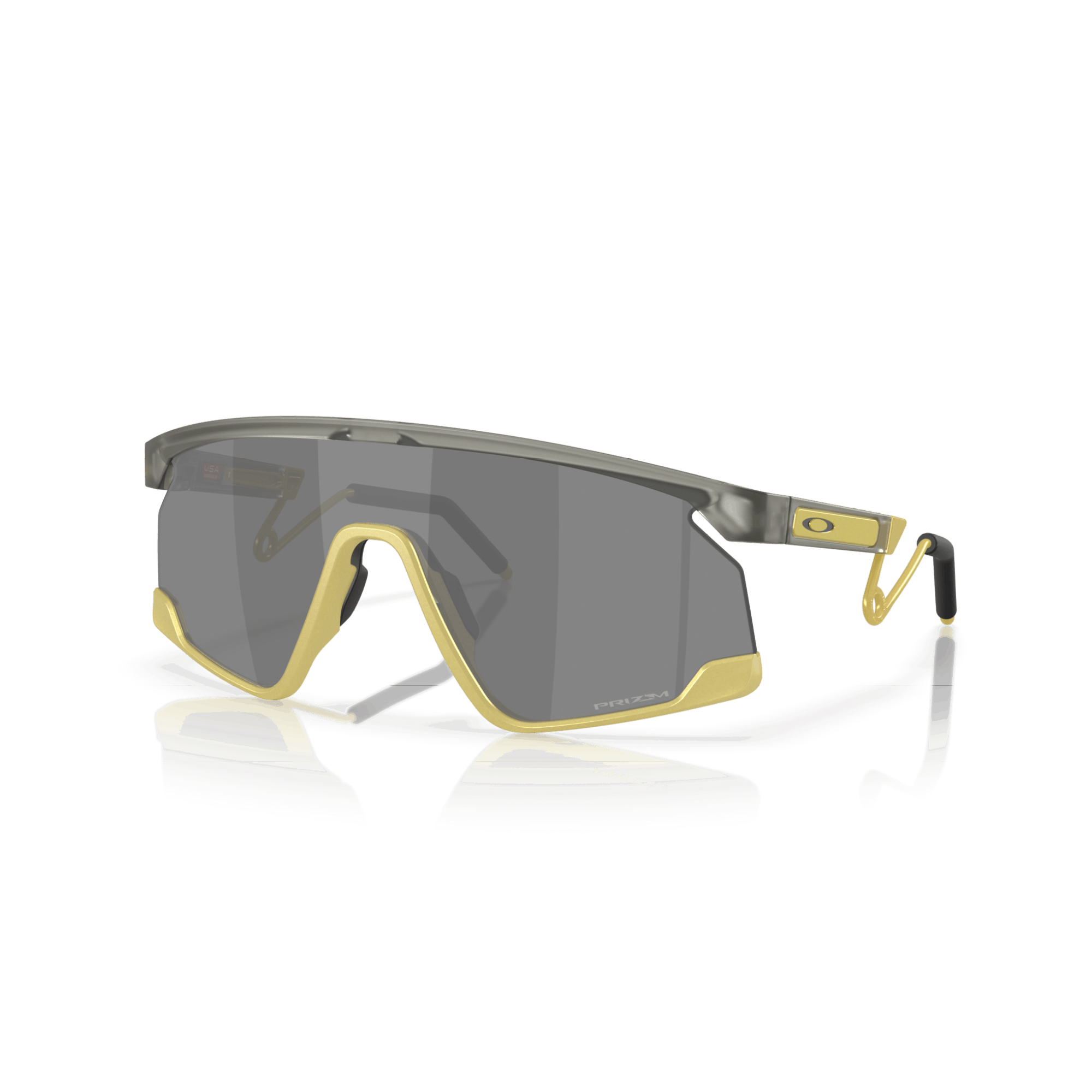 Oakley BXTR Metal Matte Grey Ink/Vintage Gold Sunglasses Size ONE SIZE - 1 Thumbnail