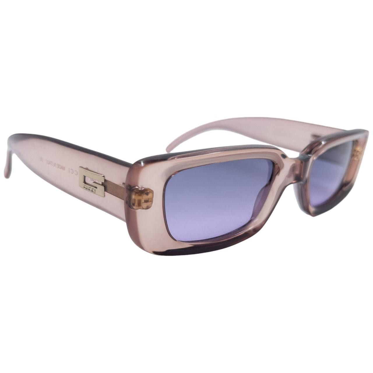 Gucci Vintage Gucci Transparent Sunglasses Size ONE SIZE - 1 Thumbnail