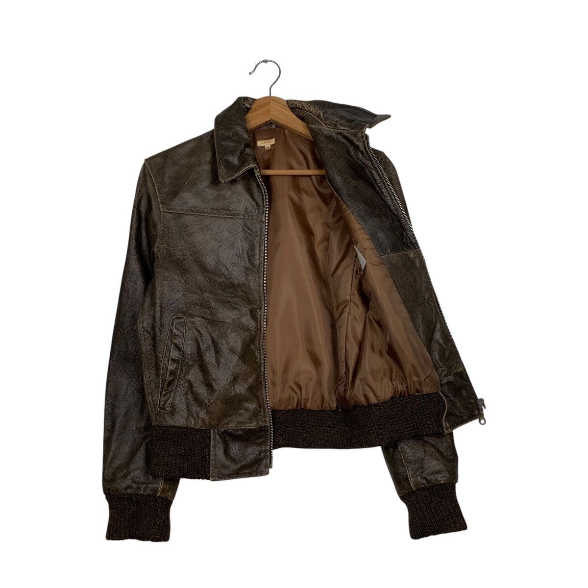 Japanese Brand Japanese Brand A Via Bus Motorcycle Riding Leather Jacket Size S / US 4 / IT 40 - 9 Thumbnail