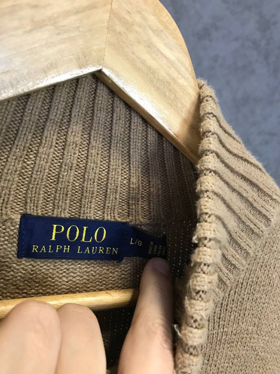 Polo Ralph Lauren Polo Ralph Lauren designer logo sweater Size US L / EU 52-54 / 3 - 5 Thumbnail