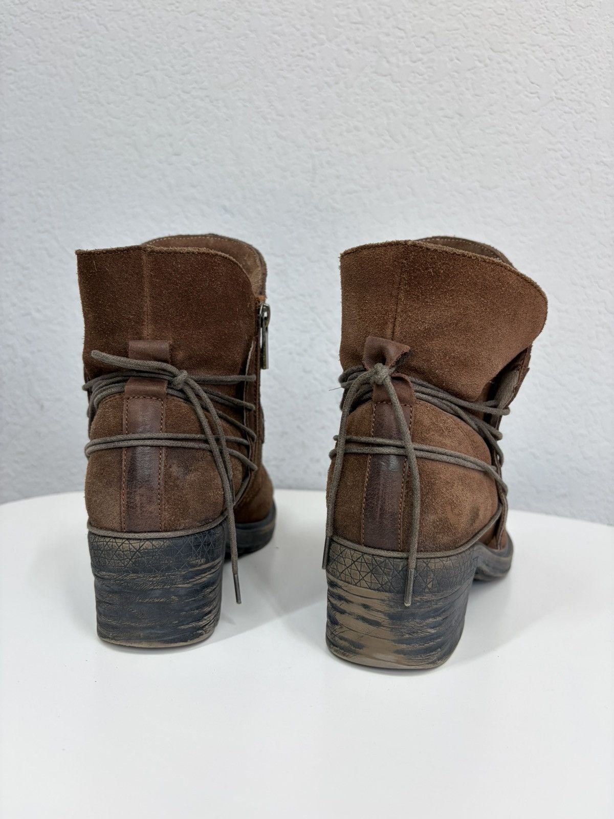 Hedi Slimane Vintage Y2K Black Leather Side Zip Boots Guidi Marsell Style Size US 7 / EU 40 - 4 Thumbnail