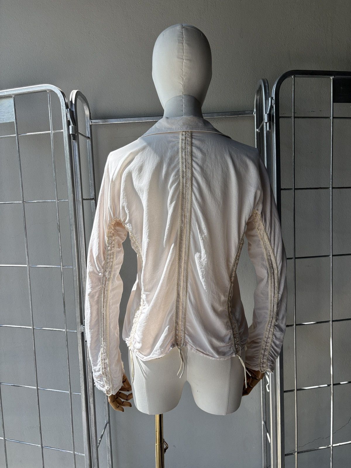 Issey Miyake ISSEY MIYAKE anatomical pucker blouse Size XS / US 0-2 / IT 36-38 - 6 Thumbnail