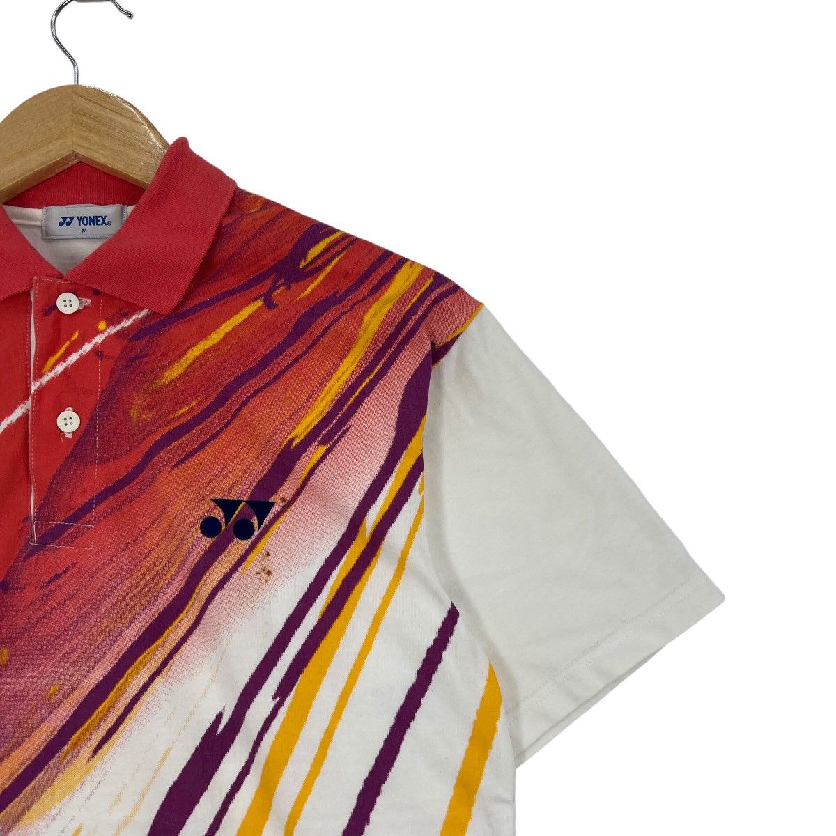 Vintage Vintage 90s YONEX JASPO BADMINTON Official Polo Shirt Size US M / EU 48-50 / 2 - 4 Thumbnail