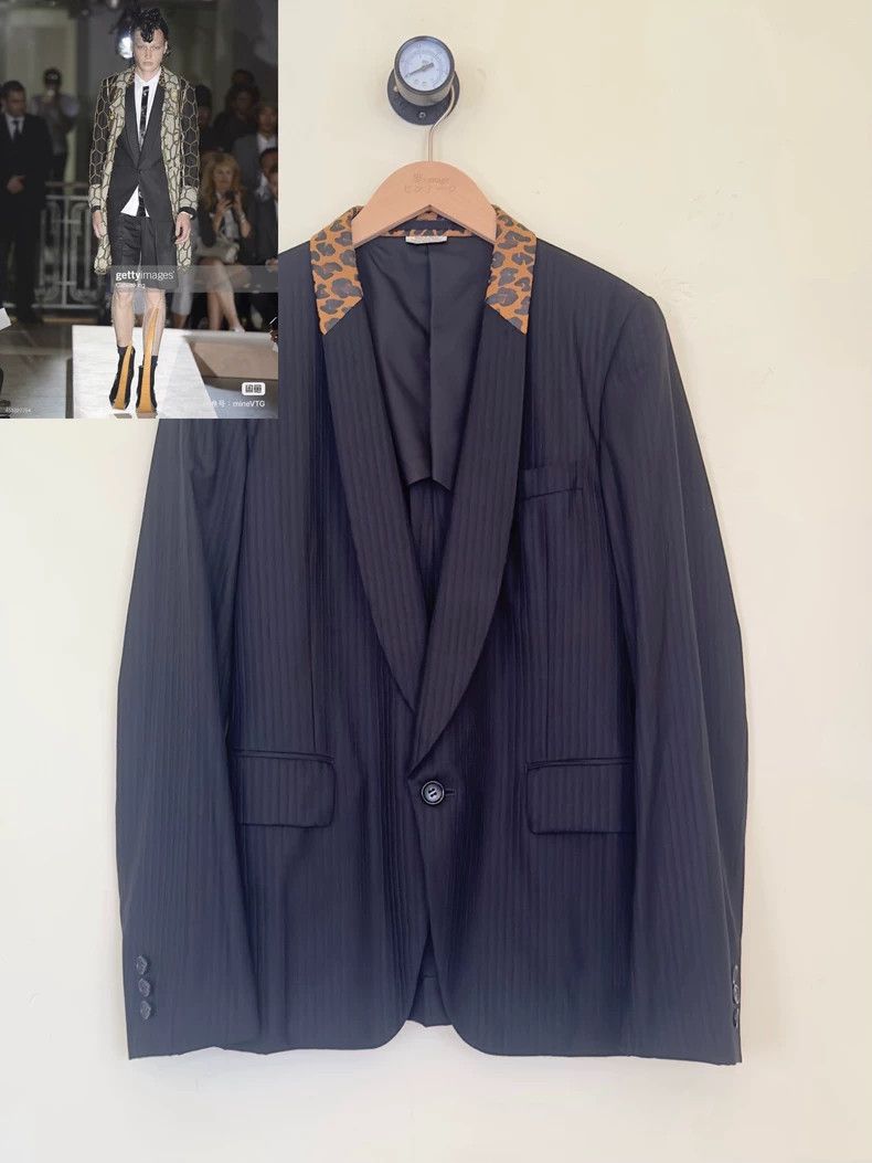 Comme des Garcons Comme Des Garcons Leopard Collar Suit Size US XS / EU 42 / 0 - 1 Thumbnail