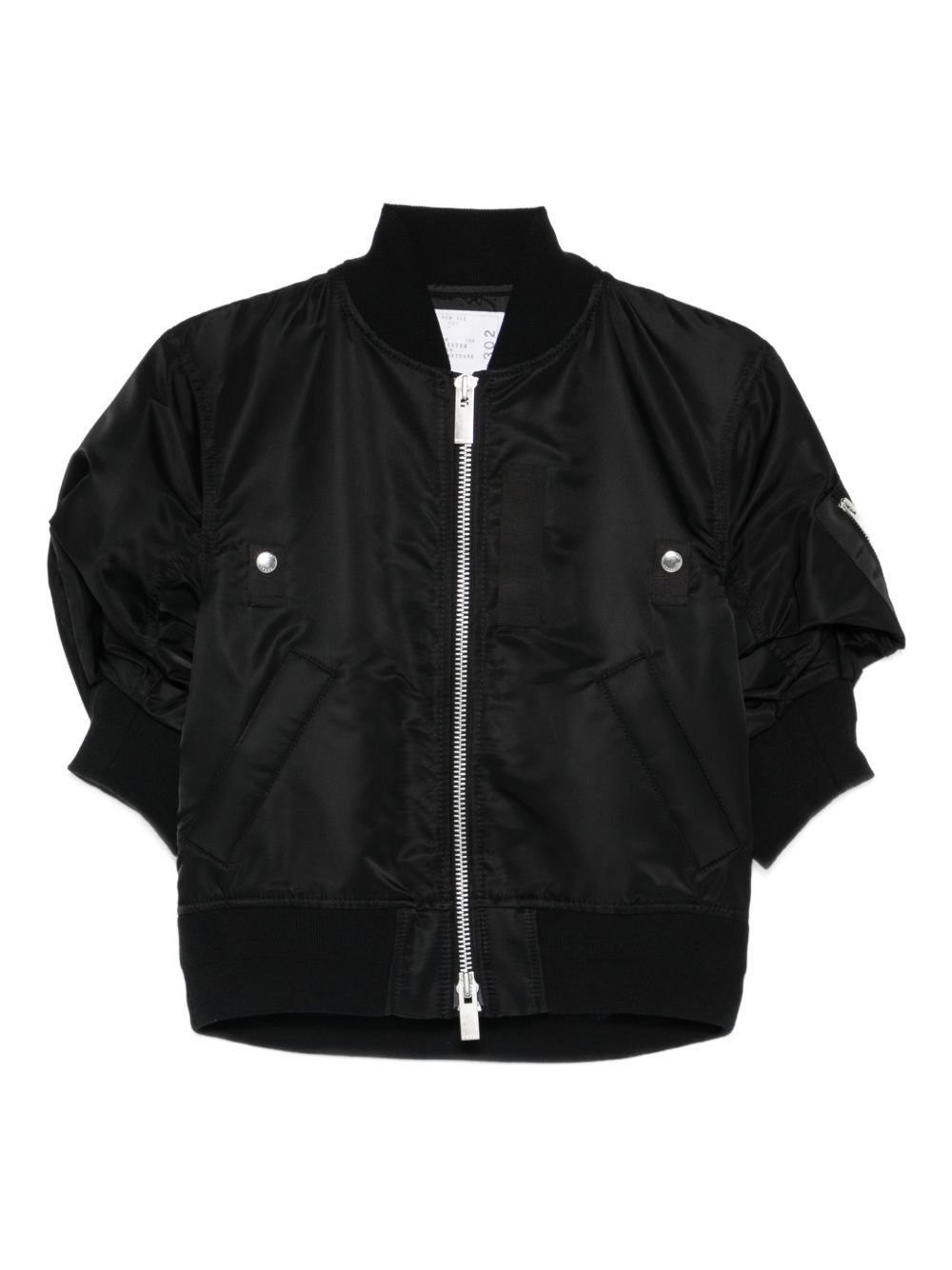 Sacai NYLON BOMBER JACKET Size M / US 6-8 / IT 42-44 - 1 Thumbnail
