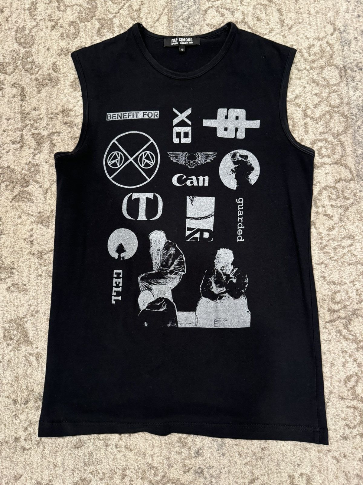新品未使用 RAF SIMONS 20SS Tank top Antwerp M Raf Simons Raf Simons SS20 My Own Private Antwerp Tank Top