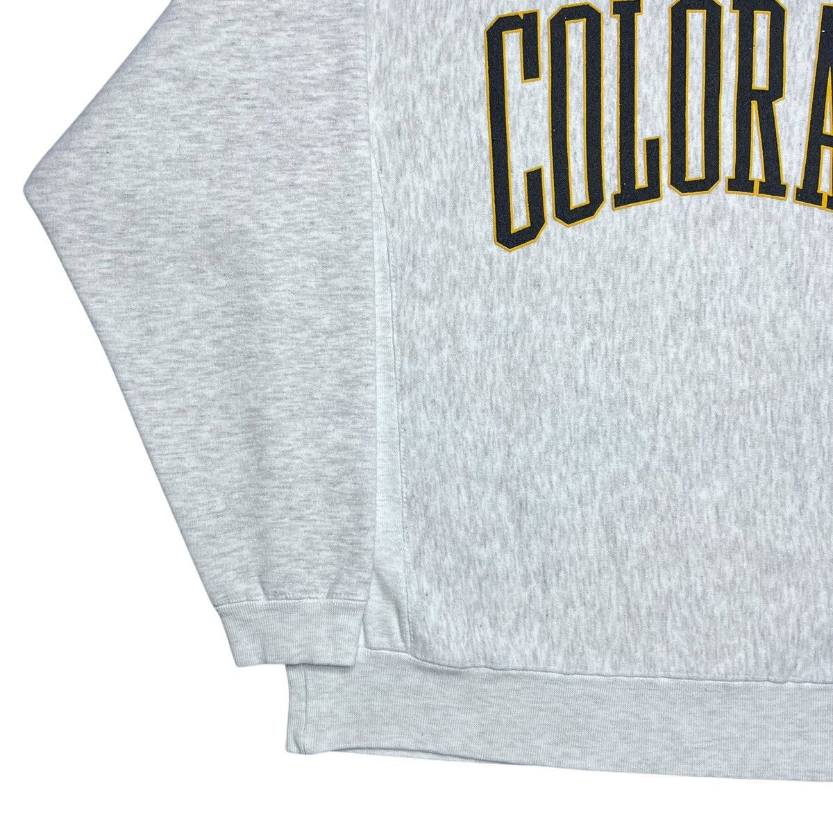 NCAA 1990s NCAA Colorado Buffaloes Galt Sand Arch Logo Sweatshirt Size US L / EU 52-54 / 3 - 17 Thumbnail