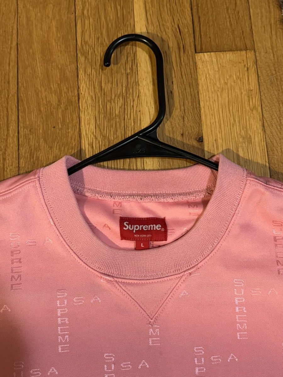 Supreme Pink Supreme 2019 Jersey Shirt Size US L / EU 52-54 / 3 - 4 Thumbnail