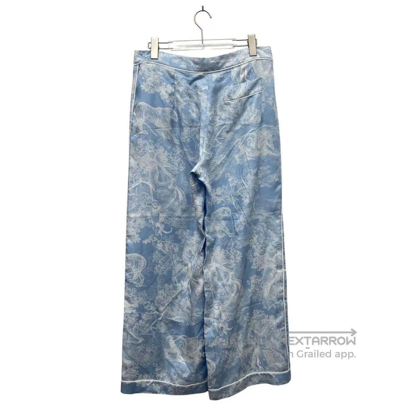 Dior Dior Zoo Silk Trousers. Size 39" - 3 Thumbnail