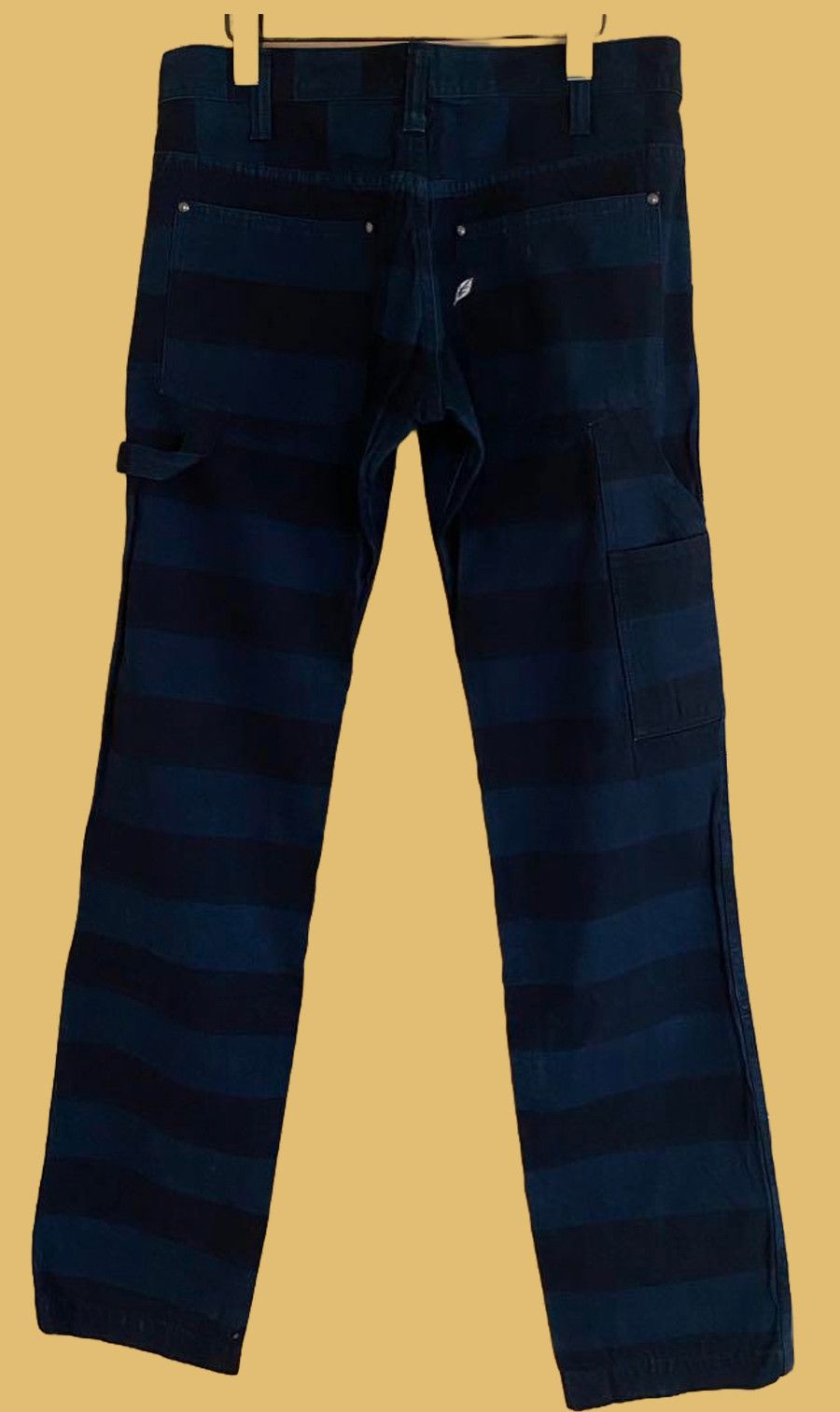 Pure Blue Japan Pure Blue Japan Indigo Border Painter Pants Size US 32 / EU 48 - 2 Thumbnail