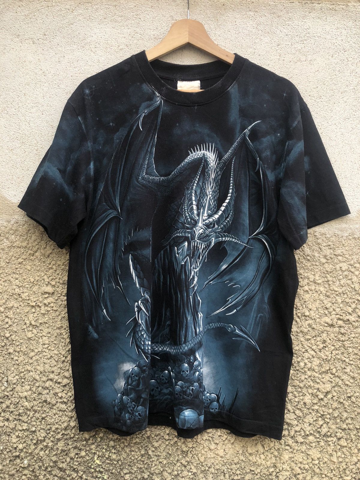 Vintage Vintage Rock Eagle FullPrint Tshirt Size US L / EU 52-54 / 3 - 1 Thumbnail