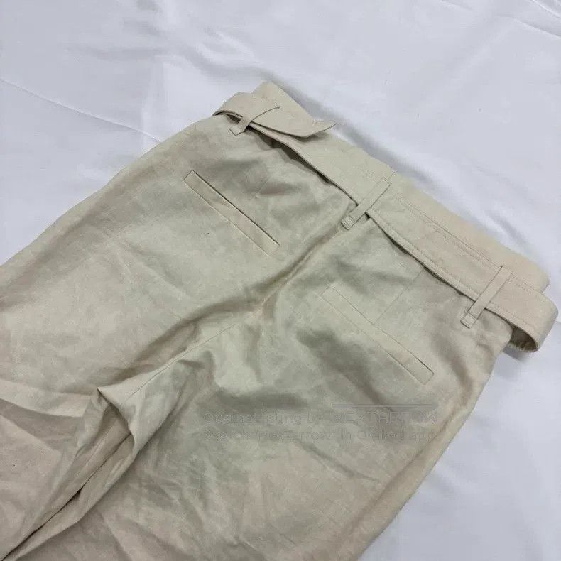 Brunello Cucinelli Brunello Cucinelli Linen and cotton blended pants Size 25" / US 0 / IT 36 - 4 Thumbnail