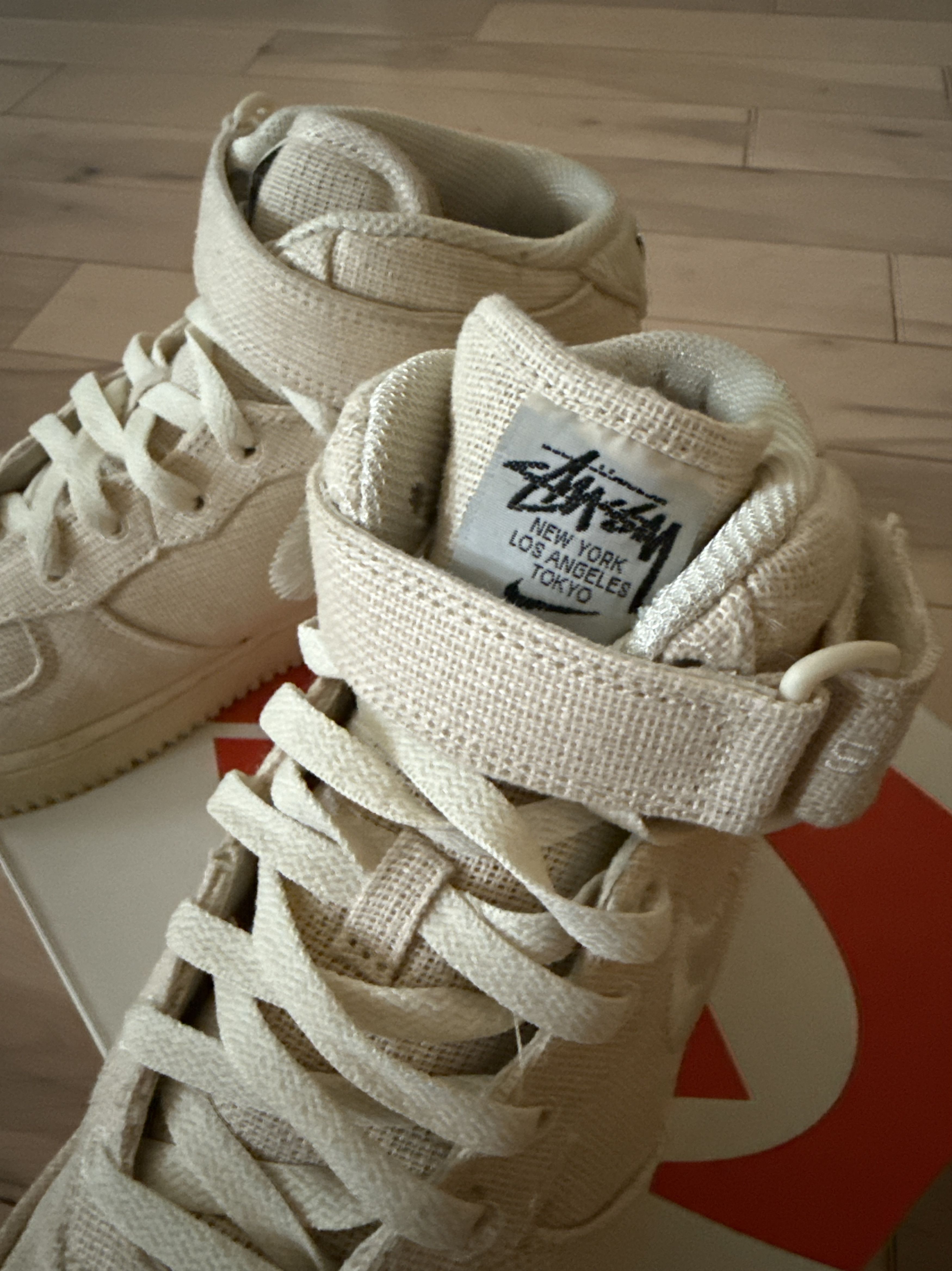 Nike × Stussy Air Force 1 ‘07 MID SP Nike x Stussy Sneakers Size US 9.5 / IT 39.5 - 3 Thumbnail
