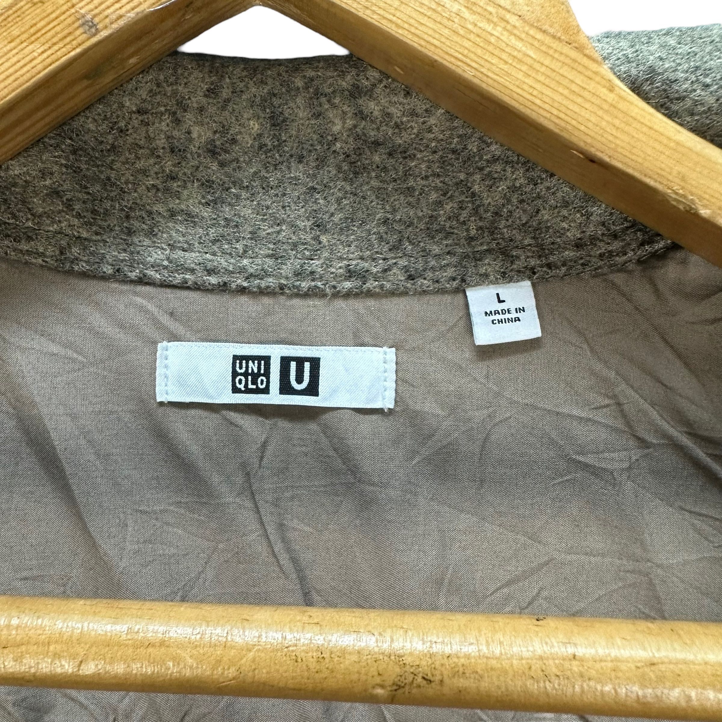 Uniqlo UNIQLO U WOOL FLANNEL #7839-181 Size US L / EU 52-54 / 3 - 6 Thumbnail