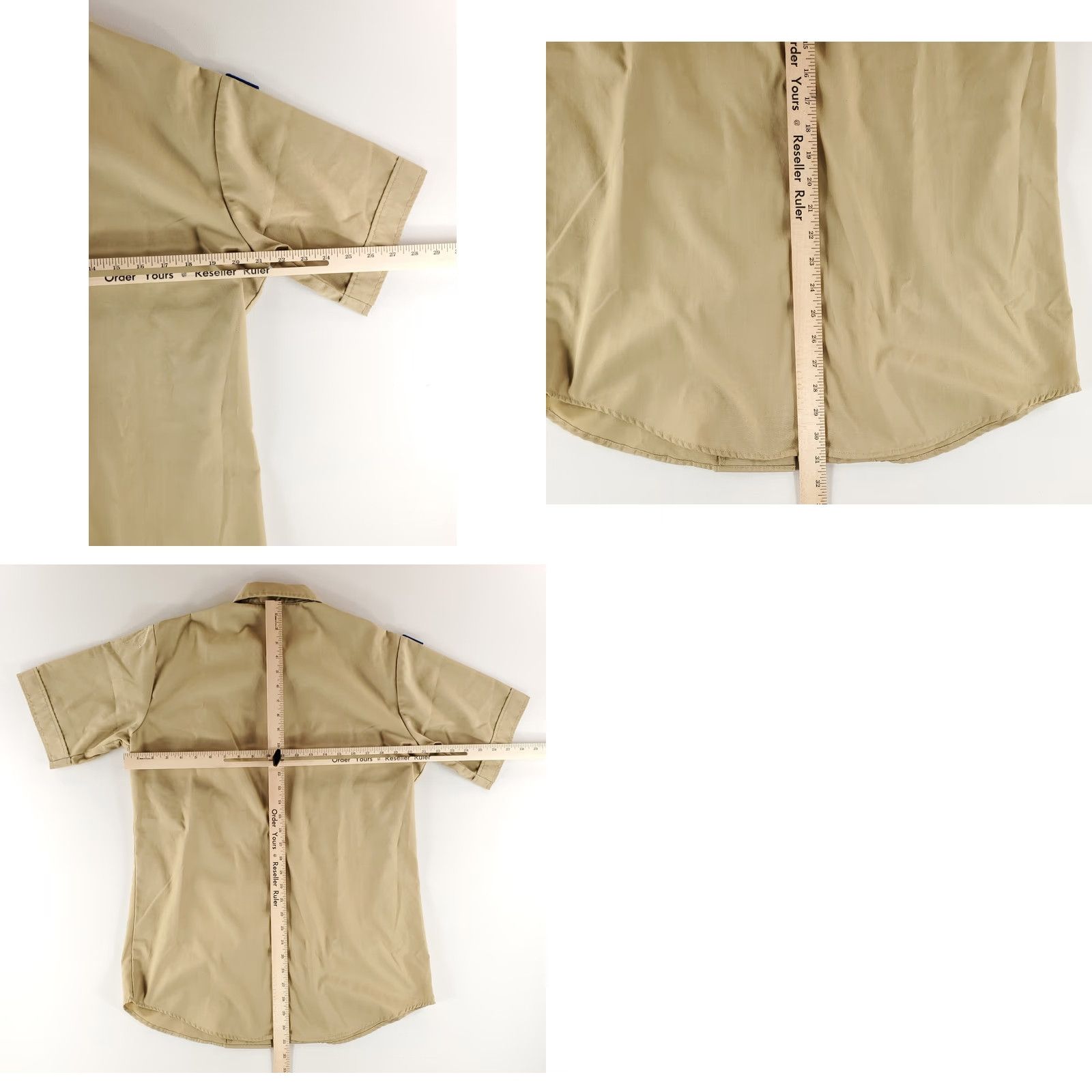 Vintage VINTAGE Boy Scouts of America Shirt Short Sleeve Mens M Tan 90s Button Made USA Mens Size US M / EU 48-50 / 2 - 8 Thumbnail