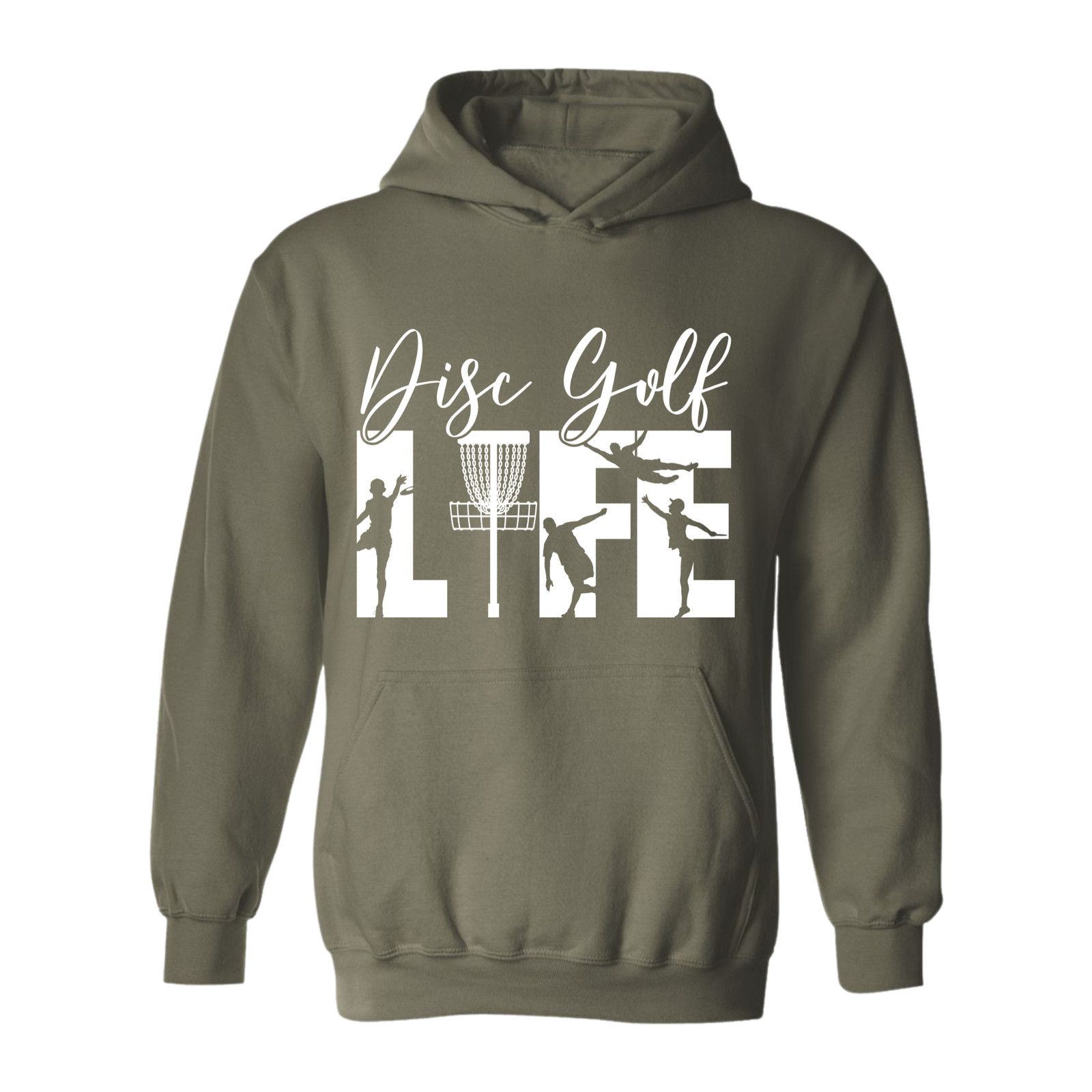 Gildan Disc Golf Hoodie DISCGOLF LIFE Discgolfer Sweatshirt Size US L / EU 52-54 / 3 - 4 Thumbnail