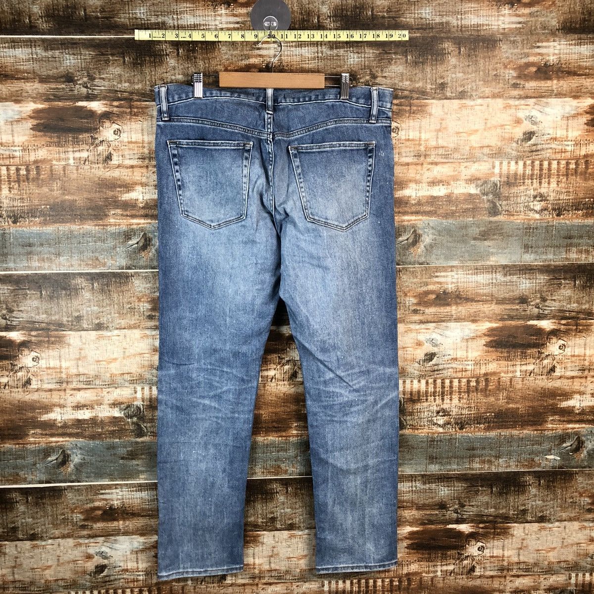 Japanese Brand DL Uniqlo Jeans Distressed Denim Pants #C150 Size US 34 / EU 50 - 14 Thumbnail