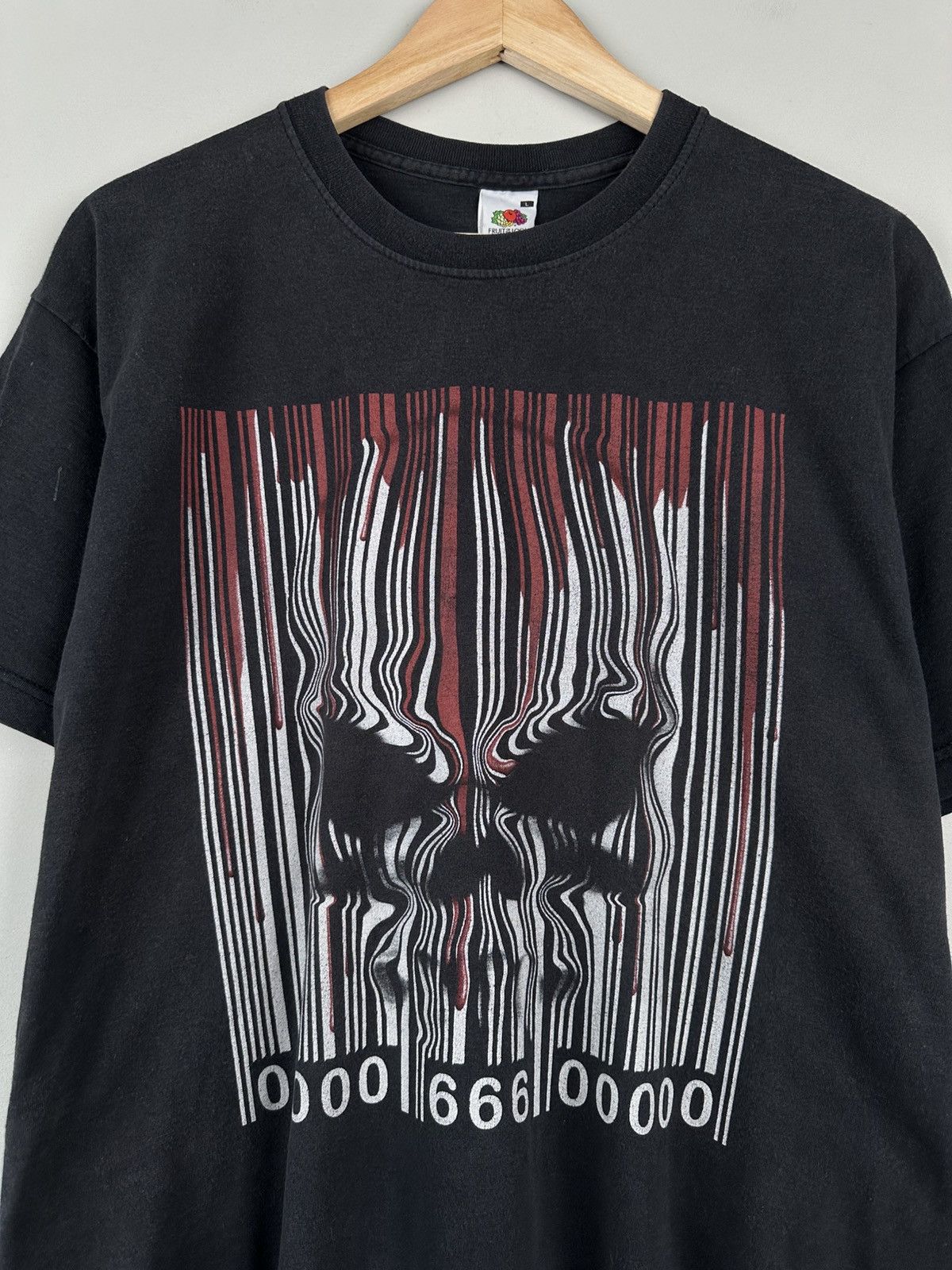 Band Tees Vintage Y2K Crazy Tee Oversized Skull Size US L / EU 52-54 / 3 - 3 Thumbnail