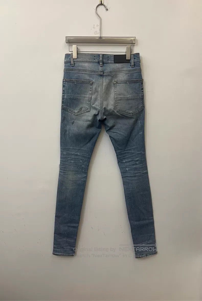 Amiri Amiri Distressed splashed denim pants Size US 30 / EU 46 - 3 Thumbnail