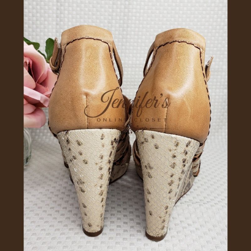 Cole Haan Cole Haan Women's Air Minka Wedge Sandals Size 8.5B Size US 8.5 / IT 38.5 - 5 Thumbnail
