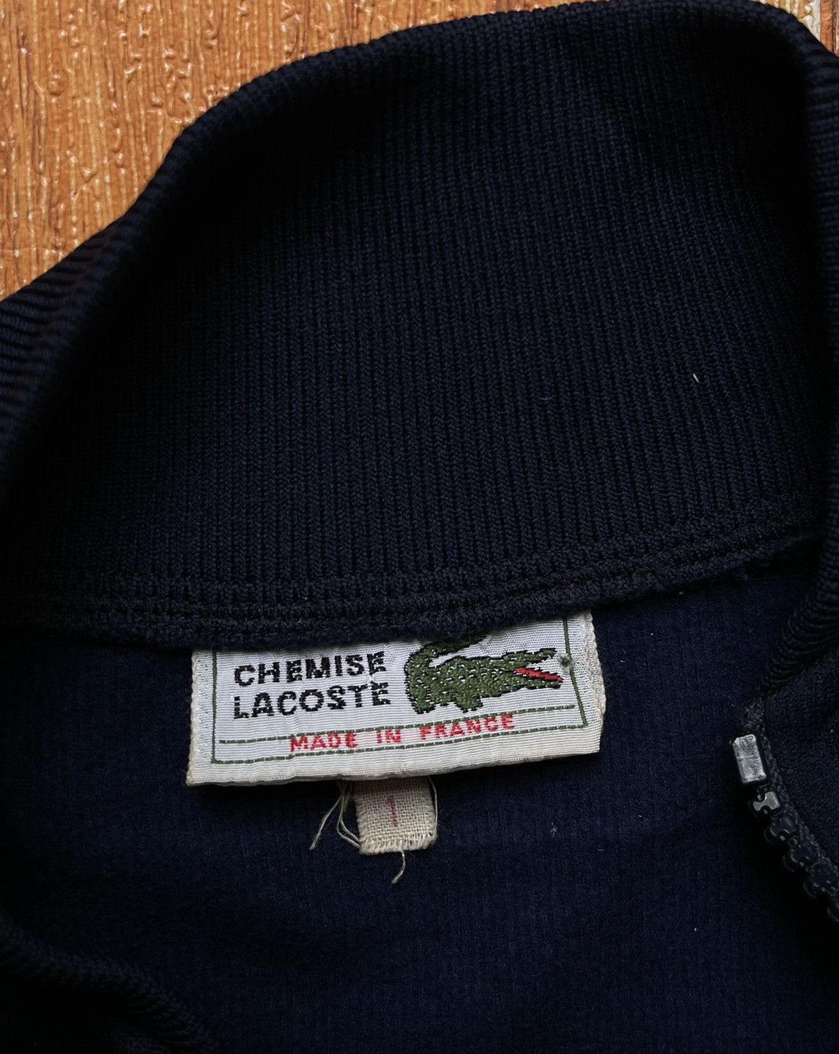 Lacoste × Vintage RARE to find vintage 70’s Lacoste blue with stripes Size US S / EU 44-46 / 1 - 3 Thumbnail
