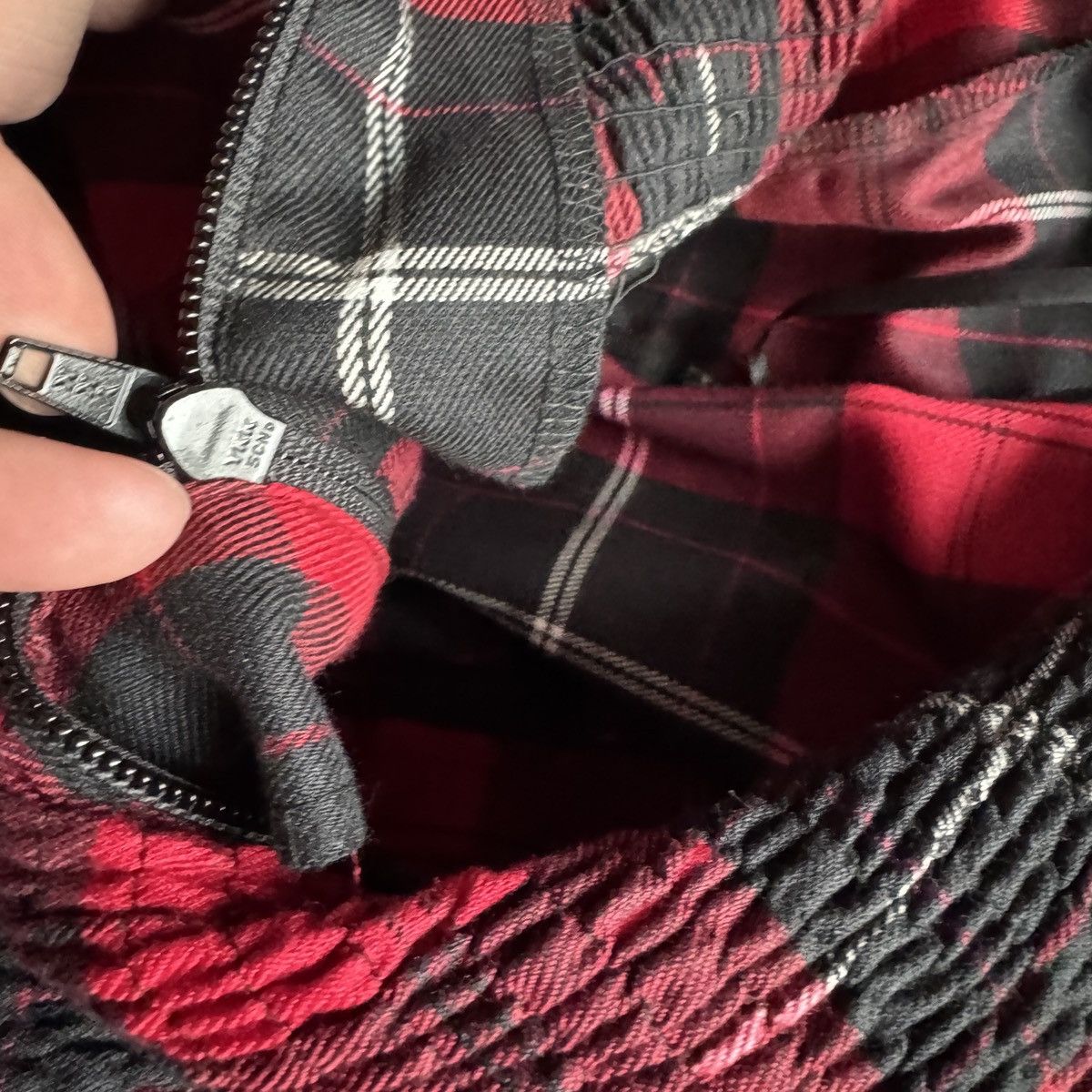 Handmade Corset Mini Dress Gothic Punk Tartan Alt Grunge Y2K Japan Size L / US 10 / IT 46 - 9 Thumbnail