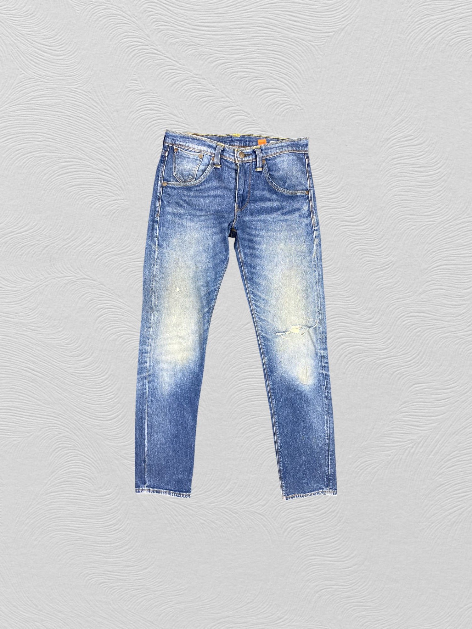 Levi's Blue Distressed Levi's 511 Jeans 30x31 Denim -SJ185 Size US 30 / EU 46 - 1 Thumbnail