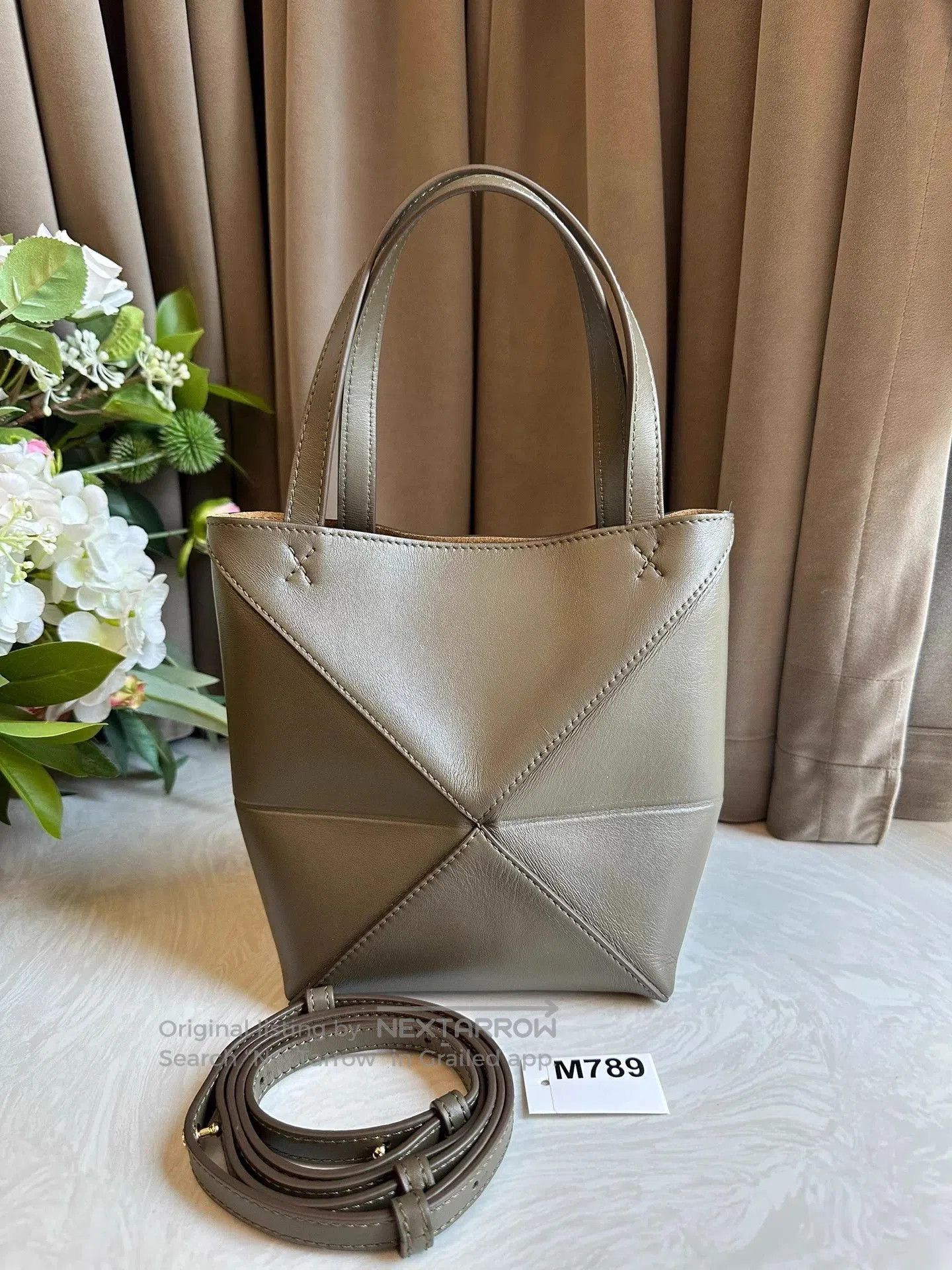 Loewe LOEWE mini tote deep olive green like new/ Size ONE SIZE - 4 Thumbnail